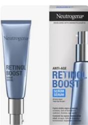 Neutrogena | Siero anti-invecchiamento Retinol Boost (flacone pompa da 30 ml) – Trattamento viso per combattere i segni visibili dell'età – Siero al retinolo per tutti i tipi di pelle