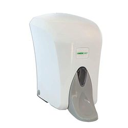 Medichief Distributeur de savon mural pour les mains et les coudes | Distributeur de savon manuel à commande coudée | Distributeur de savon liquide spécialement adapté aux hôpitaux et aux