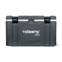 Steamy Pro 70, Frigoriferi portatile passivo, 70 Litri, Grigio