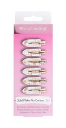 Brushworks Gold Flake No Crease Clips