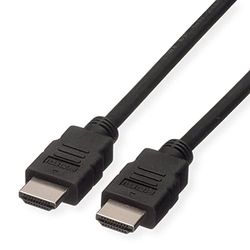ROLINE HDMI High Speed kabel met Ethernet, LSOH, zwart, 3 m