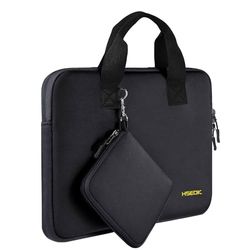 Housse Élastique pour Ordinateur Portable 13" pour MacBook Air M3/M2/M1, MacBook Pro M2/M1, iPad 13" 12,9", XPS 13, Sac Fourre-tout en Néoprène avec Petit étui de Protection,B02K01