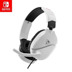Turtle Beach Recon 70 Casque de jeu filaire sous licence officielle pour toutes les Nintendo Switch - Microphone de commutation en sourdine, haut-parleurs de 40 mm, réglable, conception légère