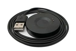 SYSTEM-S USB 2.0-kabel, 100 cm, laddningsstation för Realme Watch S Pro Smartwatch i svart