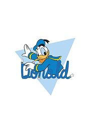 Komar Paperino Triangolo – Dimensioni: 50 x 70 cm, poster con stampa artistica (senza cornice), Disney