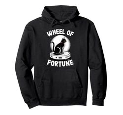 Wheel Of Fortune Robot Vacuum Cleaner Funny Cat Pullover Hoodie