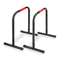 FFitness Parallelle stangen Unisex Volwassenen Zwart Rood Uniek