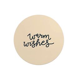 Questo Casa, Round Digital Printed Mouse Pad, Non-Slip Base, for Office and Home, Diameter:22cm