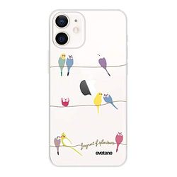 Etui ochronne do iPhone 12 Mini, papiloty faliste