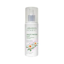 Jovees Herbal White Water Lily Moisturizing Lotion | Size: 100ml x Pack of 1 | For Normal to Dry Skin | 100% Natural | Sun Protection | Control Acne & Pimples | Cell Regeneration | Skin Hydrates