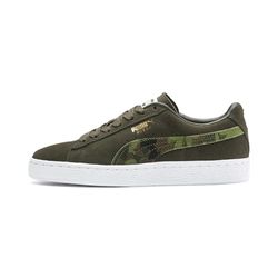 PUMA Suede Classic Ambush Fs Jr, Sneaker, da Unisex - Bambini e ragazzi, Multicolore (Dachshund-Garden Green-Puma Black-Puma White 01), 37.5 EU