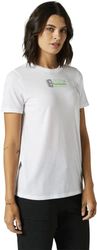 Fox Racing - Womens Kawasaki White Tee,White,L