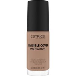 Catrice Invisible Cover Foundation, n. 040N, Nude, idratante, a lunga durata, naturale, per pelle secca, vegana, senza olio, senza parabeni, senza particelle di microplastica, confezione da 1 (30 ml)
