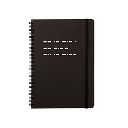 Daycraft S75 127-00 - decoder schetsboek, morseteken reliëf braille cover, zwart