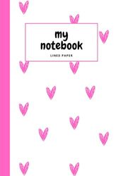 lined notebook: notebook for office, students and home with lined paper