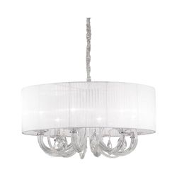 Ideal Lux SWAN SP6 éclairage de plafond White E14