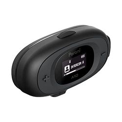 Sena Parani A10-P03 Bluetooth Intercom Headset for Motorcycles, Black