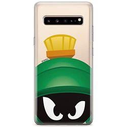 ERT GROUP Custodia per Samsung S10 5G originale e ufficiale Looney Tunes modello Looney Tunes 001 perfettamente adattata alla forma del telefono cellulare, parzialmente trasparente