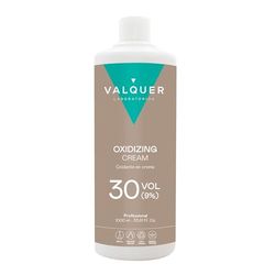 Valquer Oxidizing Cream. Stabilized Oxygenated Cream 40 Volumes 12%, Oxidant for Permanent Hair Coloring and Discoloration. Vegan Formulation with Natural Ingredients. 1L.