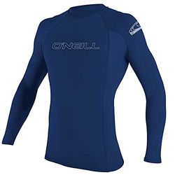 O'Neill våtdräkter herr basic skins långärmad rash guard – marinblå, XL