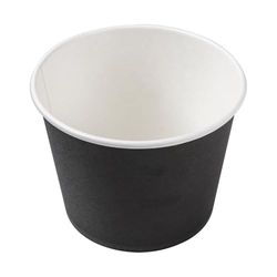Garcia de pou Pots 1000 Ml 13,5X10,4 Cm Noir Carton - 500 unités