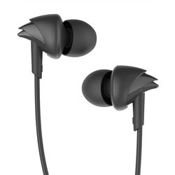 Boat BassHeads - Auriculares in-Ear de 100 Pulgadas con micrófono (Negro)