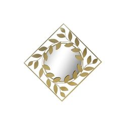 ESPEJO METAL ESPEJO 120X2,5X120 LAUREL DORADO