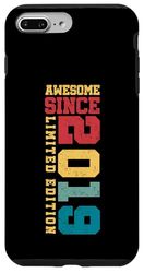 Awesome Since 2019 – Cadeaux vintage pour 6e anniversaire Coque pour iPhone 7 Plus/8 Plus