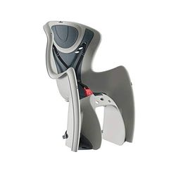 OKBABY Baby Shield - assento traseiro de bicicleta infantil (capacidade máxima: 22 kg) - prateado