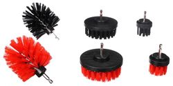 Lot de 6 brosses de Nettoyage de Voiture pour perceuse de Voiture - 6 brosses de Nettoyage de Voiture - Professionnel