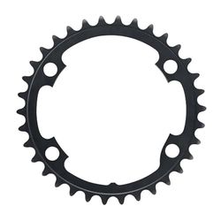 Shimano 36D R8000 Ulteg Plato, unisex volwassen, grijs, 52/36