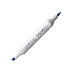COPIC Sketch Marker Typ B - 04, Tahitian Blue, profesjonalny marker pędzelkowy, na bazie alkoholu, z jedną końcówką Super Brush i jedną końcówką Medium Broad.