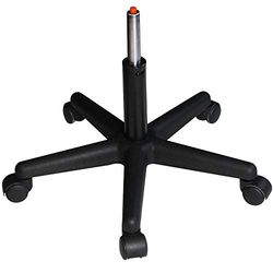 Master massage backrest rolkruk draaikruk met rugleuning in hoogte verstelbaar voor praktijk-koningsblauw