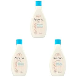 Aveeno Baby Daily Care Hair and Body Wash 250 ml (Pack of 3)