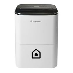 Ariston Deos 21S Wi Fi Draagbare luchtontvochtiger, wit, 21 liter, 35 x 24,5 x 51 cm