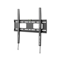 goobay 49890 Väggfäste för TV Pro Fixed (M), 32 till 55 tum (81-140 cm), 50 Kg, Enkel och säker montering, Vesa Standard, QLED/LED, Svart