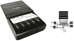 Metronic 414142 TV-versterker met LTE-filter, zwart