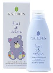 Bios Line Natures bomullsblommor babybad schampo - 150 ml