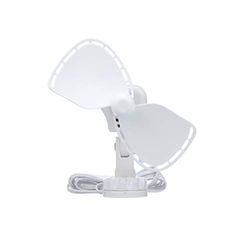 SEEKR Ultimate Fan, Ventola da 12 V silenziosa e Senza griglia, con Pale FingerSafe ammortizzanti, 2 velocità, Collegamento Diretto con Filo. Prodotto in Canada. Unisex-Adulto, Bianco, 2 Speed 24V