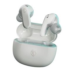 Skullcandy Rail ANC Auriculares In-Ear Inalámbricos con Cancelación de Ruido, 27 h de Autonomía, Micrófono, Compatibles con iPhone Android y Dispositivos Bluetooth. Bone