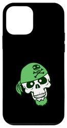 Chapeau de Pirate Squelette Halloween Foulard drôle Bande dessinée Coque pour iPhone 12 Mini