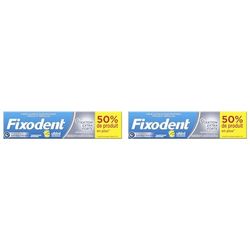 Fixodent Original et Antibactérien Crème Adhésive Pour Prothèses Dentaires 70,5g (Lot de 2)