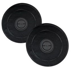 DL SERVICE Filtro de campana Faber de carbón activo compatible, filtro Flaminia, de carbón activo de repuesto compatible con campana extractora Flaminia, diámetro 23 cm | Paquete de 2 filtros