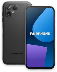 Fairphone 5 256GB 5G SIM Free Smartphone - Matte Black, F5FPHN-2ZW-EU1