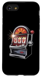 777 Slot Machine Jackpot Fortuna Design Custodia per iPhone SE (2020) / 7 / 8