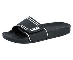 Lico Coast V Scarpe da Spiaggia e Piscina, Unisex Adulto, Nero (SCHWARZ/WEISS), 49