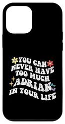 Retro Groovy non puoi mai avere troppo Adrian nella tua vita Custodia per iPhone 12 mini
