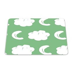 Bonamaison, Tapis de Souris Rectangle Imprimé Numériquement, Fond Antidérapant, pour Bureau et Maison, Taille: 22x18cm