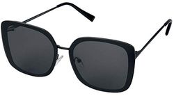 Urban Classics Unisex zonnebril December Uc zonnebril, zwart, One Size
