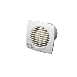 Cata | Extractor de baño | Modelo B8 Plus | Extraplanos, para Muro y Techo | Seri Estandar | Funciona con el interruptor de la Luz | Ancho de 14 cm | Color Blanco
